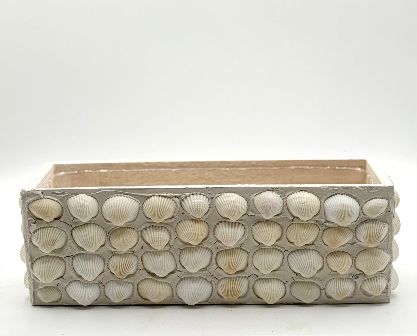 Shell Planter Box, 12"