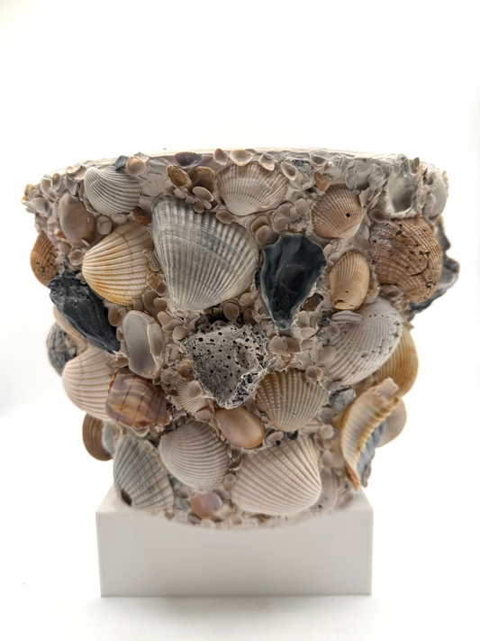 Shell Encrusted Planter