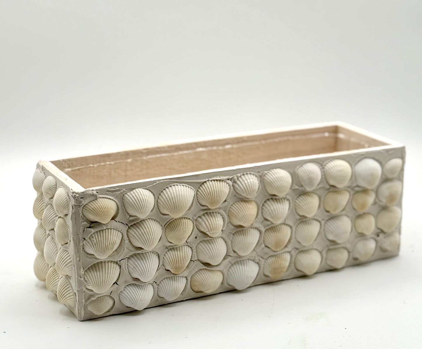 Shell Planter Box, 12"